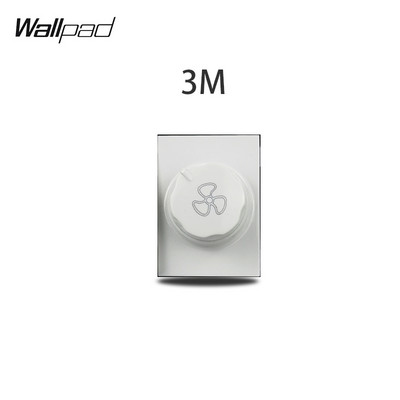 1 2 3 Gang Way Stair Cross Pass balts stikla slēdzis DIY AU US 118*75mm 153*75mm 191*75mm ventilatora reostata retro slēdzis ar LED fona tapeti