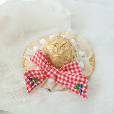 Princese Ins salmu cepure kažokādas bumbiņas mežģīnes liela bantīte jauka cepure suns kaķis vasaras modes priekšmeti mājdzīvnieku saģērbšanās dekori rotājumi aksesuāri