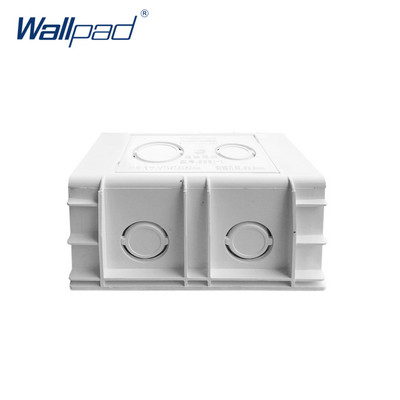 118*75mm 1 2 3 4 Gang On Off Gumb Zidna ploča 110V-240V Wallpad L3 Crno staklo Preklopni prekidač 6M za IT IL US AU