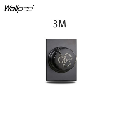 DIY AU US prekidač 118*75 mm 153*75 mm 191*75 mm 1 2 3 međuprolazni potisni prekidač s LED zidnom pločom od crnog kaljenog stakla