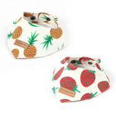 Pet Saliva Ručnik Šal Pas Mačka Ogrlica Mali pas Mačka Šal Odjeća za kućne ljubimce Ananas*