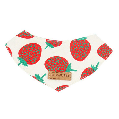 Pet Saliva Ručnik Šal Pas Mačka Ogrlica Mali pas Mačka Šal Odjeća za kućne ljubimce Ananas*