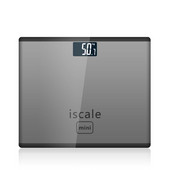 Jauns 180 kg precīzs viedā elektroniskā stikla LCD displejs mājas vannas istabas grīda korpusa svari, rūdīts stikls (iekļauts akumulators)