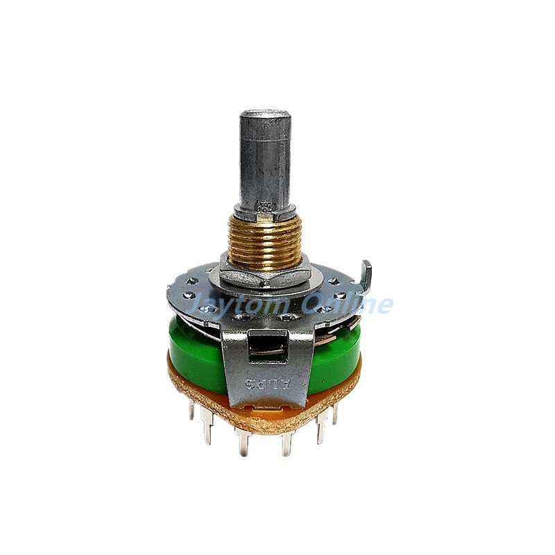ALPS Band Rotacijski prekidač SRRM433700 4 pola 3 položaja SRRM342800 3 pola 4 položaja pojačala prekidač signala 20 mm šljiva okrugla osovina