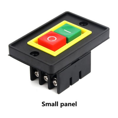 Qcs1 AC 220 / 380V 2kW 10A pingi puurimootori juhtlüliti käivitus-seiskamisnupp lüliti 6 kruviklemmi