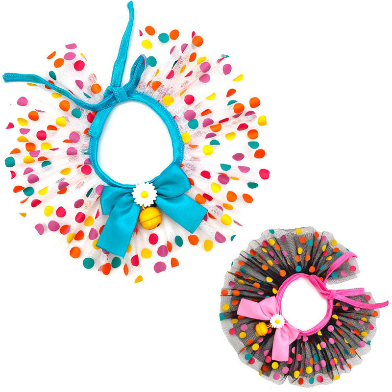 1 gab Kakla lakats Mežģīnes Siekalu dvielis Bib Mežģīņu apkakles Aksesuāri Pet kucēns Kaķis Jauka Šalle maziem Suņiem Aksesuāri Kaķu apkakle