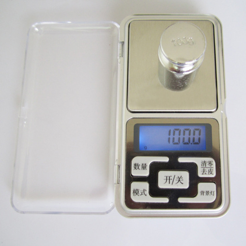Badu.bg Нови цифрови джобни грамове везни 500g/0.01g Кухненска везна за ...
