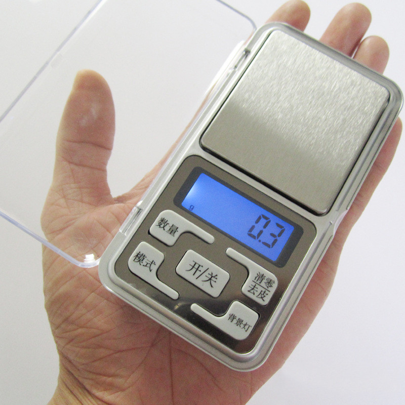 Nova digitalna džepna vaga za gram 500g/0,01g kuhinjska vaga za hranu prijenosna mini vaga za kuhanje nakit vaga CLA88