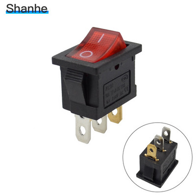 5gab Mini 3 pin informācijas panelis, ieslēgts, izslēgts, izslēgšanas svirslēdzis, apgaismots spst ar gaismu