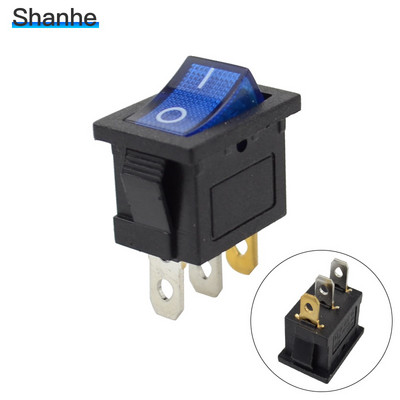 5gab Mini 3 pin informācijas panelis, ieslēgts, izslēgts, izslēgšanas svirslēdzis, apgaismots spst ar gaismu