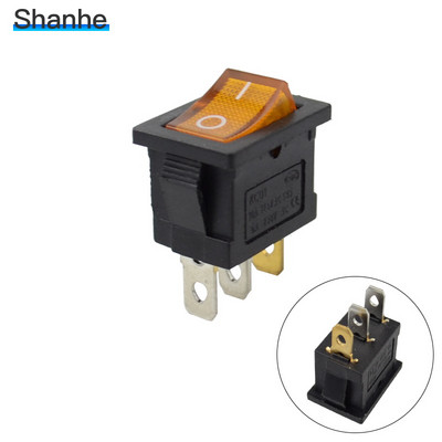 5gab Mini 3 pin informācijas panelis, ieslēgts, izslēgts, izslēgšanas svirslēdzis, apgaismots spst ar gaismu