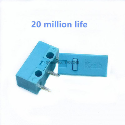 2Pcs Kailh Mouse Micro Switch 4.3/7.3/9.5mm Gumb za isključivanje zvuka GM2.0 GM4.0 GM8.0 2/3Pin koji se koristi na računalnim miševima lijevi desni gumb