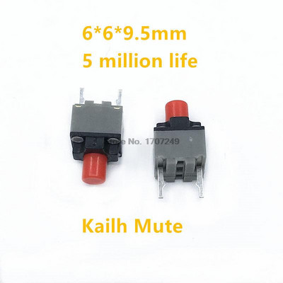 2Pcs Kailh Mouse Micro Switch 4.3/7.3/9.5mm Gumb za isključivanje zvuka GM2.0 GM4.0 GM8.0 2/3Pin koji se koristi na računalnim miševima lijevi desni gumb