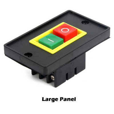 AC 380V 2KW I/O Pornit Oprit Pornire Oprire Buton Buton 6 Borne cu șurub QCS1 Panou mare/mic