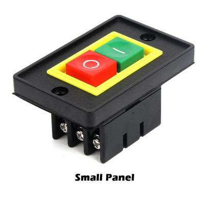 AC 380V 2KW I/O Uključeno Isključeno Start Stop Tipkasti prekidač 6 vijčanih priključaka QCS1 Velika/mala ploča