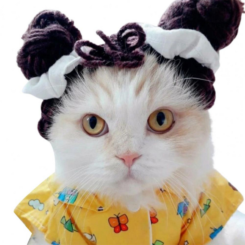 Dugotrajna, mekana, otporna na ugrize, pletena kapa za kućne ljubimce, pletena kapa za zabavu, šešir za kućne ljubimce