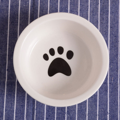 Lemmikloomatoidutarbed Keraamiline kauss Armas kassikauss veenõu koerapott lemmiklooma joomine söögikauss ümmargune keraamiline kauss söötjad lemmikloomatarbed