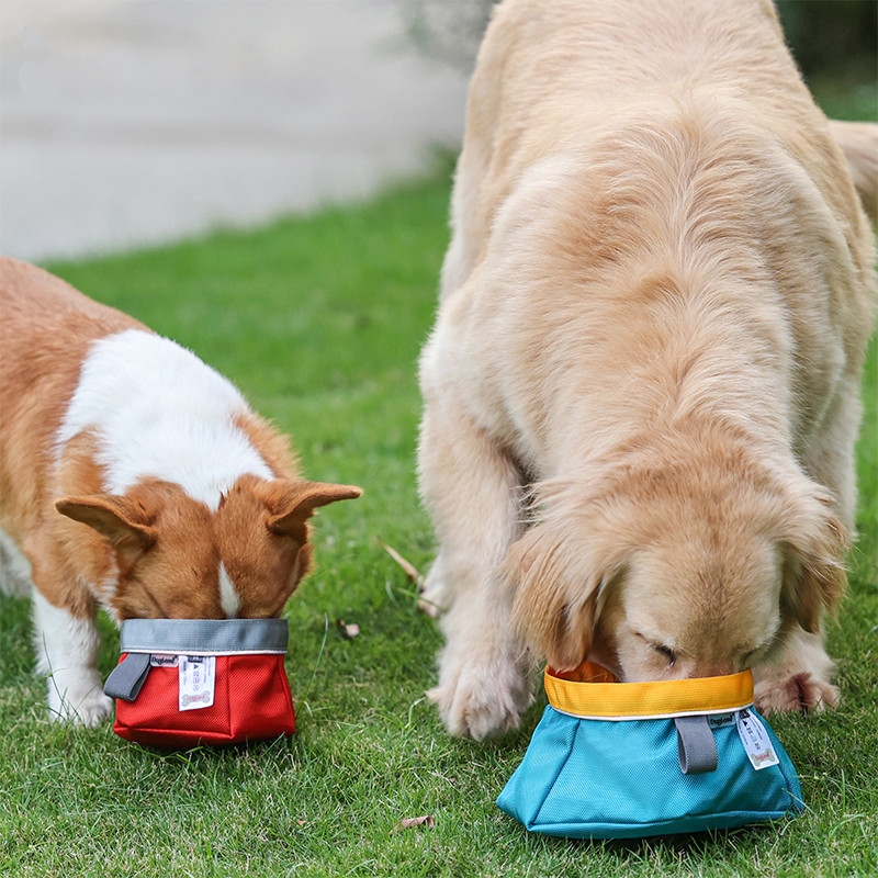 Prijenosne sklopive zdjelice za hranu i pojilice za pse, mačke, putovanja, kućni ljubimci, psi, kampiranje, vanjska oprema, artikli, pribor