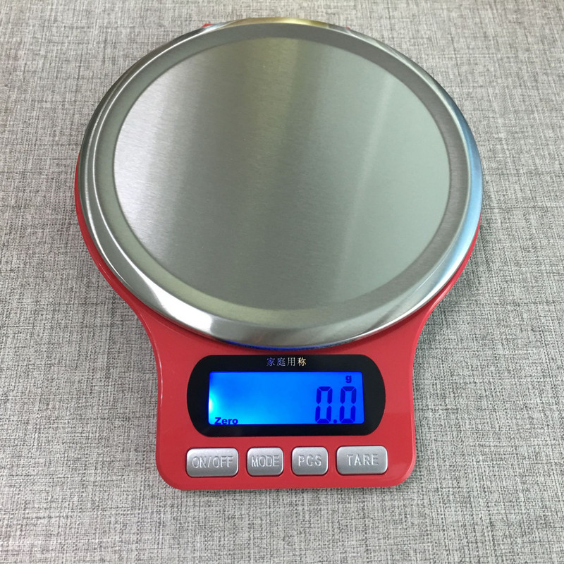 5kg virtuves svari nerūsējošā tērauda jauni virtuves svari 3kg/0.1g elektroniskie svari juvelierizstrādājumu svari