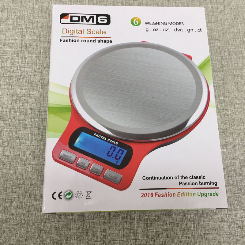 5kg virtuves svari nerūsējošā tērauda jauni virtuves svari 3kg/0.1g elektroniskie svari juvelierizstrādājumu svari