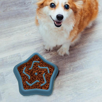 Slow Feeder Dog Bowls Τροφοδότες παζλ για σκύλους Μεγάλη ράτσα παζλ Τροφοδότης Anti-Gulping Interactive Bloat Durable Preventing