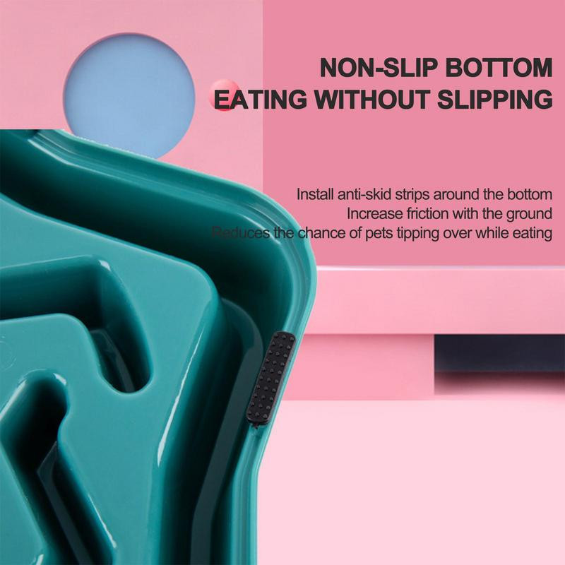 Slow Feeder Zdjelice za pse Slagalice Hranilice za pse Puzzle Hranilice velikih pasmina Interaktivna protiv gutanja Izdržljivo sprječava nadutost