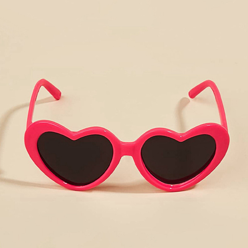 Pet Cat Creative Heart Saulesbrilles Suns Kaķis Saulesbrilles Cosplay Brilles Puppy Kitty Pet Smieklīgi Brilles Fotogrāfijas Rekvizīti Ballīšu dekorēšana
