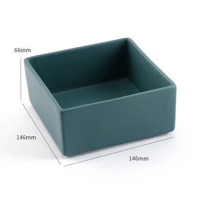 Keramička zdjela za mačke Zdjela za hranu za štence sa željeznim nosačem Postolje Zdjela za vodu Hrana za pse Oprema za kućne ljubimce Pijenje Hranjenje Hranilica velikog kapaciteta