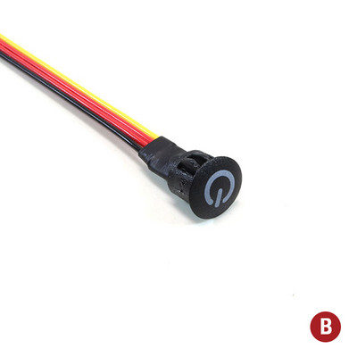 LED димер 5V 12V 24V Вграден сензорен сензор Превключвател Бутон за управление Безстепенен димируем превключвател за LED лента Направи си сам шкаф за легло