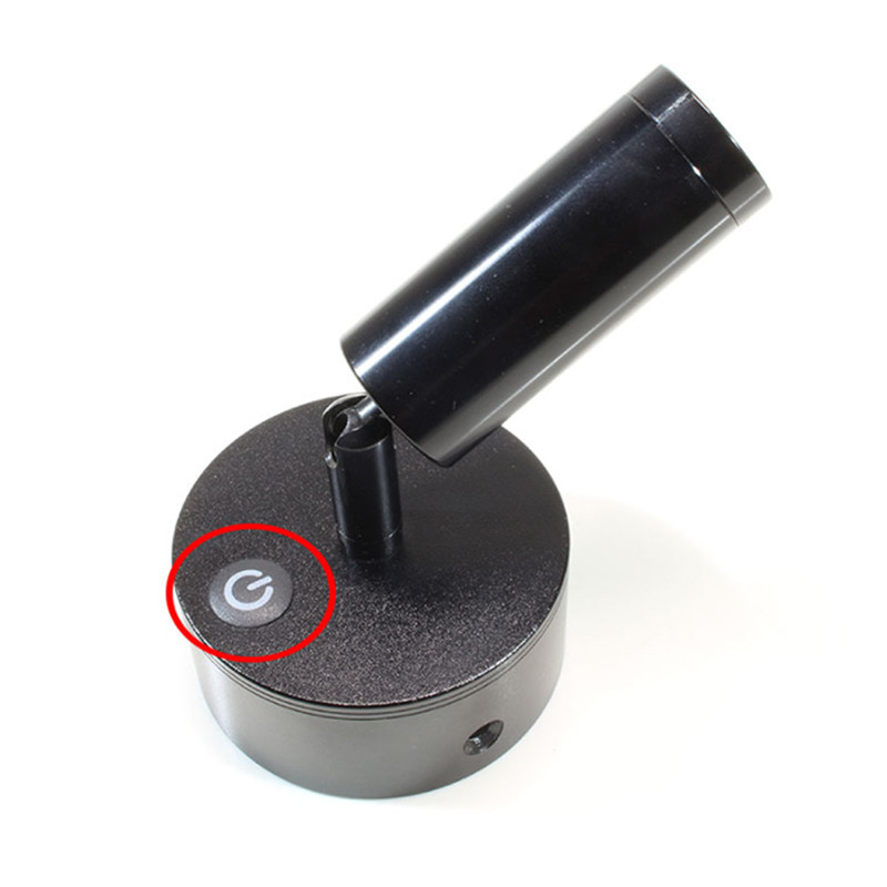 Dimmer LED 5V 12V 24V Încastrat senzor tactil Buton de control Buton Comutator reglabil pentru bandă LED DIY Dulap pat dulap