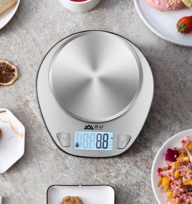 Uus Youpin Xiangshan elektrooniline köögikaal EK518 hõbedane Täpne kaalumine ja stabiilne kvaliteet