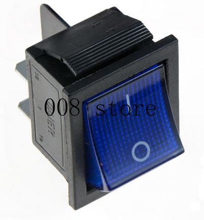 5kom preklopni prekidač s zabravljivanjem Prekidač za napajanje I/O 4 igle sa svjetlom 16A 250VAC 20A 125VAC KCD4