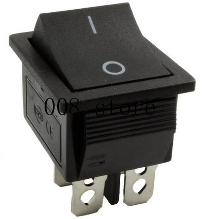 5kom preklopni prekidač s zabravljivanjem Prekidač za napajanje I/O 4 igle sa svjetlom 16A 250VAC 20A 125VAC KCD4