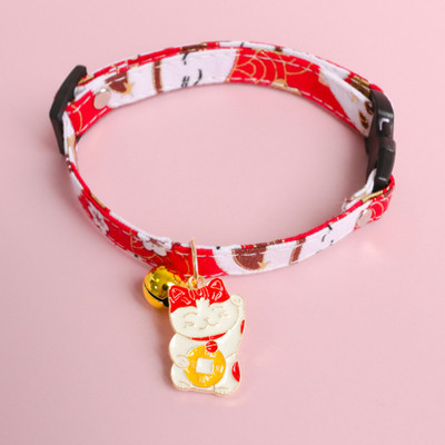 Kawaii mačka ogrlica Oprema za kućne ljubimce Slatka sretna ogrlica Mačići Roba Dodaci Zvono Privjesak Predmeti za kućne ljubimce Proizvodi Prilagodljiva veličina