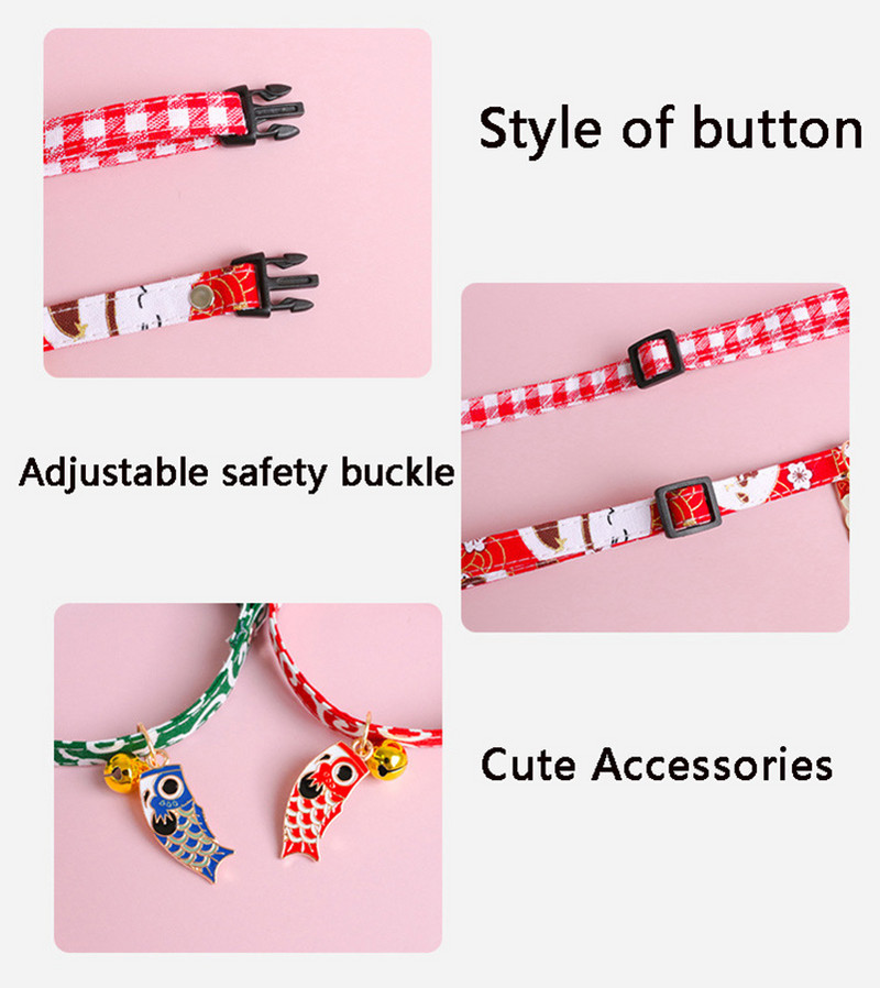 Kawaii mačka ogrlica Oprema za kućne ljubimce Slatka sretna ogrlica Mačići Roba Dodaci Zvono Privjesak Predmeti za kućne ljubimce Proizvodi Prilagodljiva veličina