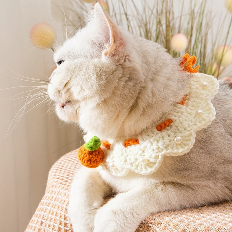 6XDE Ovratnik za zimske pse Ukrasna ogrlica za kućne ljubimce Mačiće Tiha zvonasta ogrlica Kostim