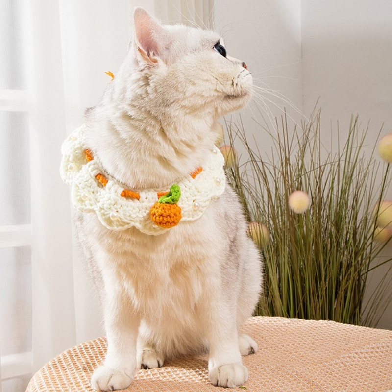 6XDE Ovratnik za zimske pse Ukrasna ogrlica za kućne ljubimce Mačiće Tiha zvonasta ogrlica Kostim