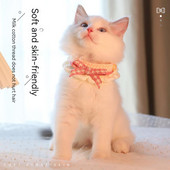 Kassi kaelarihm lemmiklooma vibu sall kudumistarvikud kassipoeg kudumine muppet kassipoeg sall kaelarihm koera kassi chihuahua lemmiklooma jaoks