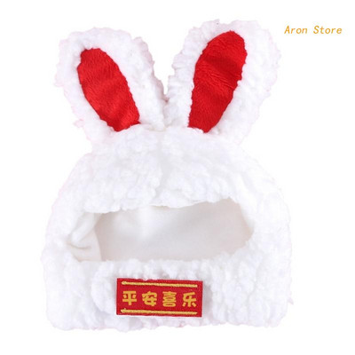 Mačke Kape Šešir za kućne ljubimce s ušima Slatki oblik zečića Mekani udobni dodaci za kostime zečevi Plišani materijali sigurni za životinje