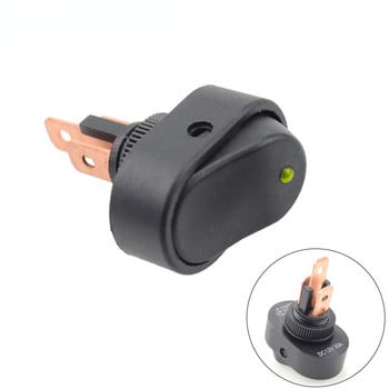 LED Rocker Switch ASW-20D for CAR/BOAT/MARINE Heavy Duty OFF ON 12V 30A