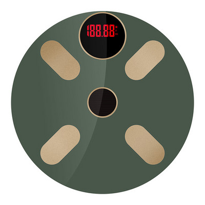 Ķermeņa tauku svari Bluetooth ĶMI svari līdzsvara svari Viedie elektroniskie svari LED digitālie ķermeņa svēršanas svari vannas svari