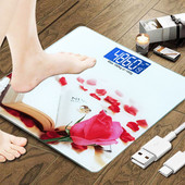 Profesionalna elektronička vaga, digitalna precizna vaga, elektronička stojeća mini digitalna vaga za kupanje, tijelo