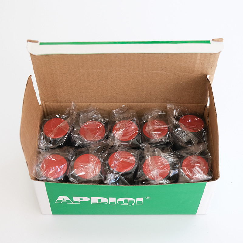 1Pcs XB5 AA31 Plastični Ponovno pokretanje Napajanje Start Stop Trenutačno pritisni prekidač Normalno otvoren NO NC Crveno Zeleno Žuto 22 mm ZB5