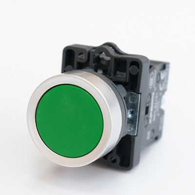 1Pcs XA2 CA31 Plastični Ponovno pokretanje Napajanje Start Stop Trenutačno pritisni prekidač Normalno otvoren NO NC Crveno Zeleno Žuto Bijelo 22 mm