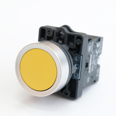 1Pcs XA2 CA31 Plastični Ponovno pokretanje Napajanje Start Stop Trenutačno pritisni prekidač Normalno otvoren NO NC Crveno Zeleno Žuto Bijelo 22 mm