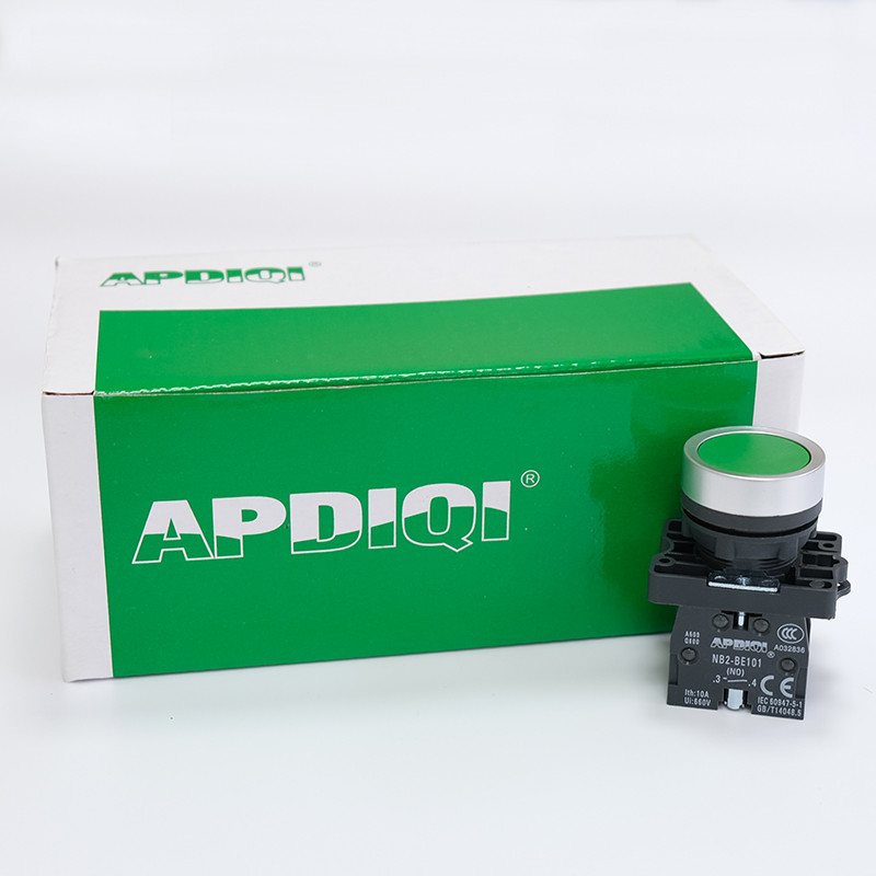 1Pcs XA2 CA31 Plastični Ponovno pokretanje Napajanje Start Stop Trenutačno pritisni prekidač Normalno otvoren NO NC Crveno Zeleno Žuto Bijelo 22 mm