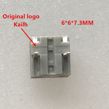 10Pcs Kailh Бутон за заглушаване 6*6*7.3mm Quare безшумен микропревключвател на мишка 6*6*4.3mm Безжична мишка Превключвател с бутон за жична мишка 6X6X9.5mm