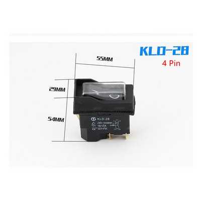1 tk elektriku lüliti KLD-28 KLD-28A elektromagnetiline käivitusnupp tööpinkide tarvikud IP55 veekindel magnet 28A