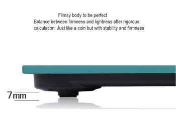 Нови интелигентни електронни подови везни Дигитална теглилка за баня Телесно тегло Измерване на домакинско тегло Претегляне Weegschaal Mini