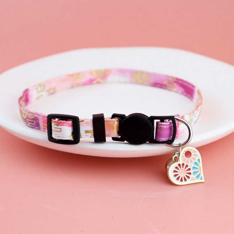 Ogrlica za kućne ljubimce Fleksibilna ogrlica za kućne ljubimce sa zvončićima Izvrsna kopča za lako nošenje Mačka Ogrlica za pse Sigurnosni pojas